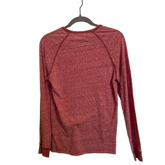 AEROPOSTALE HENLEY SIZE SMALL VINTAGE RED - Picture 2 of 6